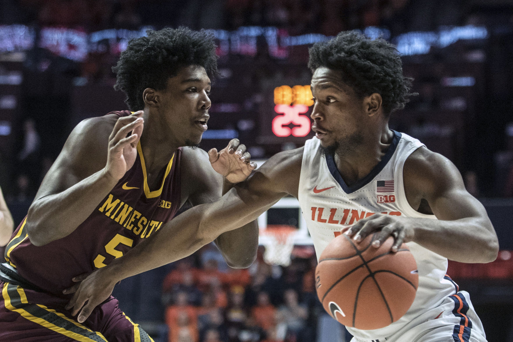 Minnesota Illinois Basketball